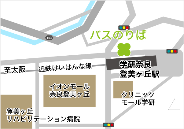 駅周辺図